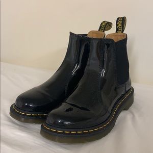Black Patent Leather Dr. Marten’s Chelsea Boot